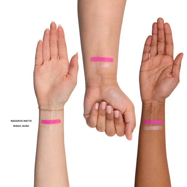 Nudestix NUDESTIX Pink Glow - 2 Pieces STAX Set - Magic Aura Magenta Matte