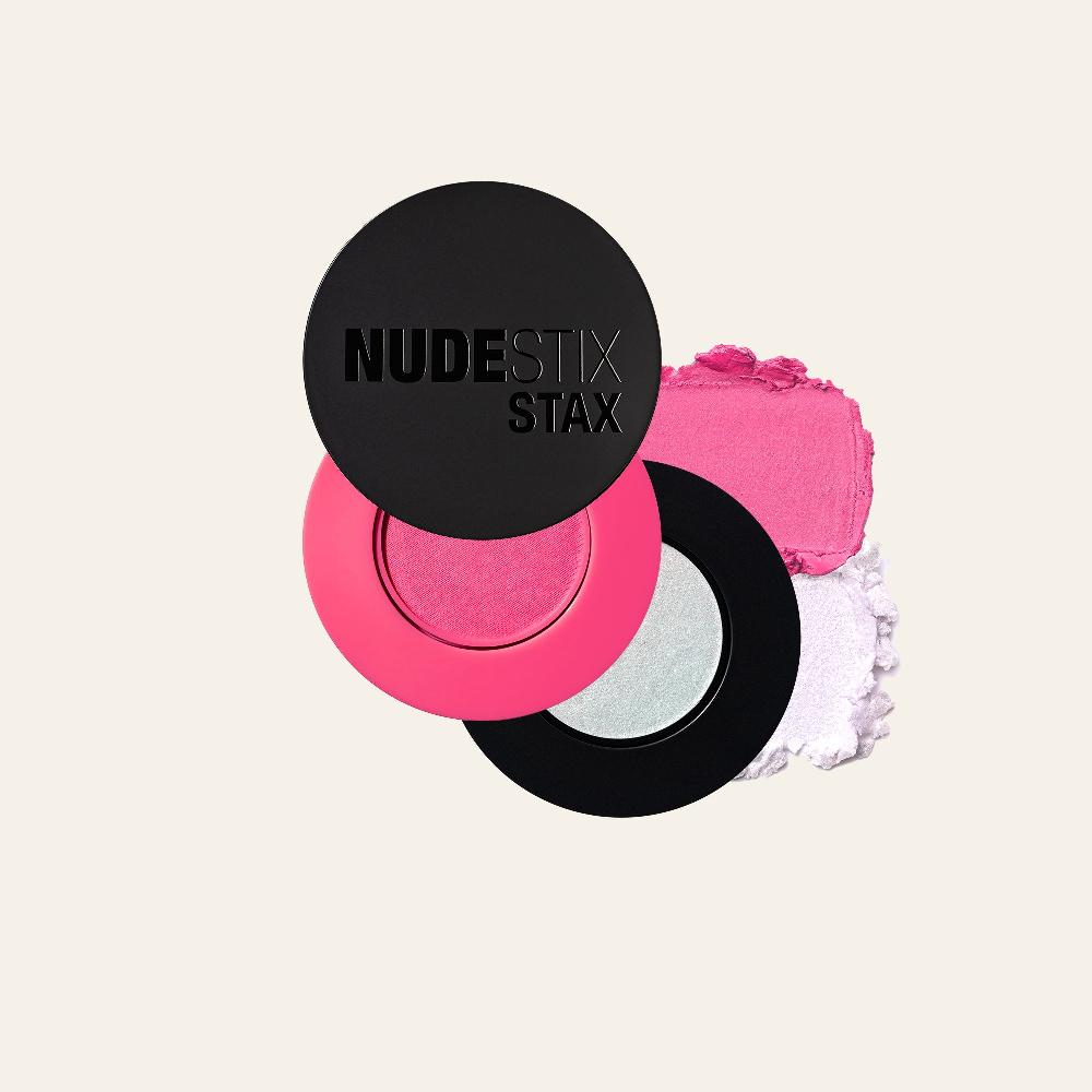 nudestix NUDESTIX Pink Glow - 2 Pieces STAX Set - Magic Aura Magenta Matte