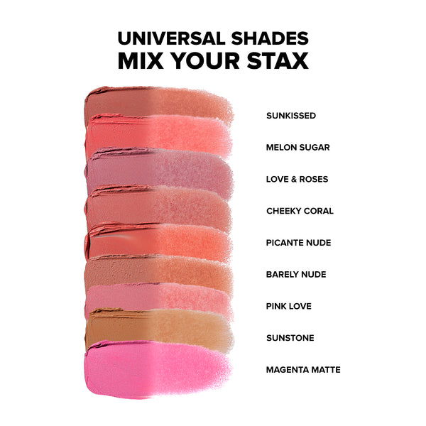 Nudestix STAX Blush Balm Collection