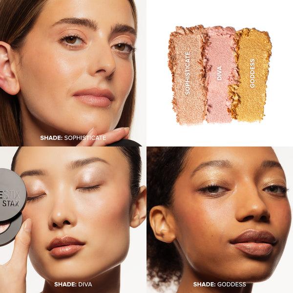 Nudestix STAX Nude Eye Lights Set