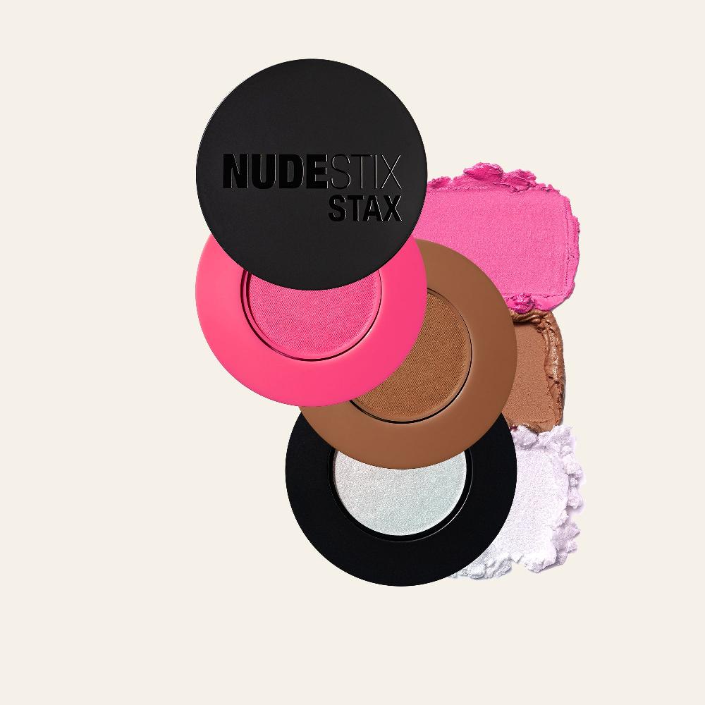 nudestix NUDESTIX Sunpink Glow - 3 Pieces STAX Set - Magic Aura Magenta Matte Sunstone