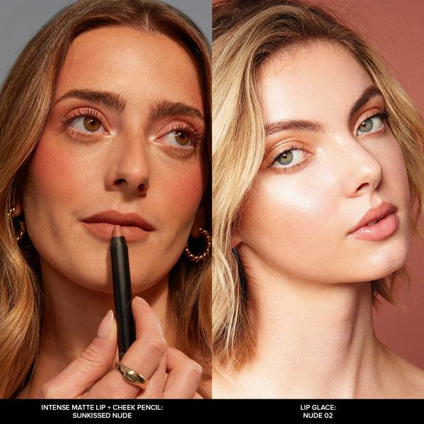 Nudestix Protect Perfect + Plump Lip Kits - MLBB In Nude