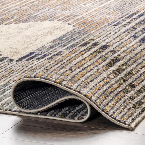 Nuloom Adrienne Durable Abstract Contemporary Area Rug Gray