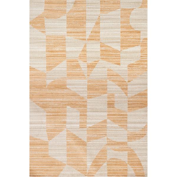 nuloom Aranea Abstract Machine Washable Indoor/Outdoor Area Rug Orange