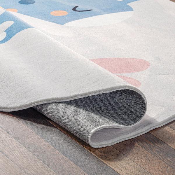 Nuloom Ariella Giraffe Kids Machine Washable Area Rug Multi