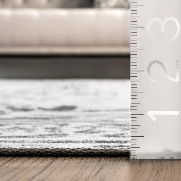 Nuloom Bess Persian Vintage Machine Washable Area Rug Ivory