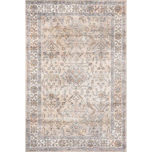 nuloom Britt Persian Stain Repellent Machine Washable Area Rug Ivory