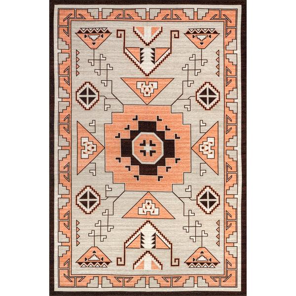 nuloom Calliope Bohemian Machine Washable Area Rug Gray