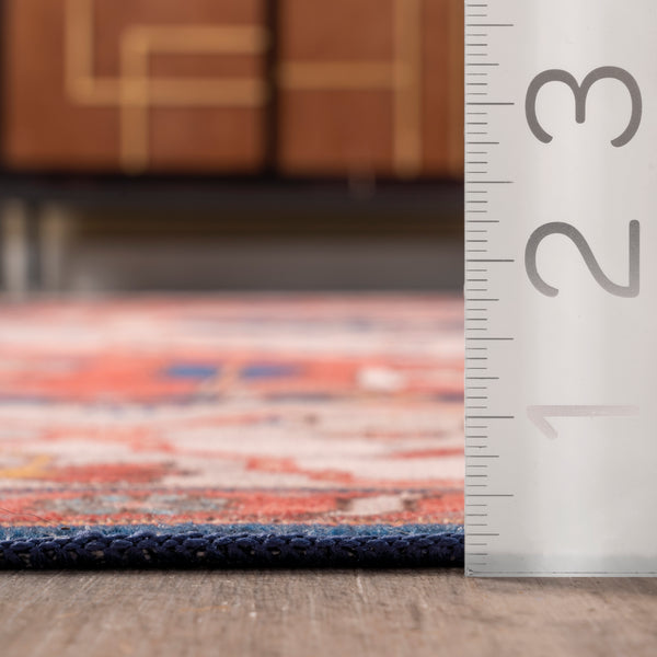 Nuloom Carolyn Machine Washable Tribal Motif Area Rug Rust