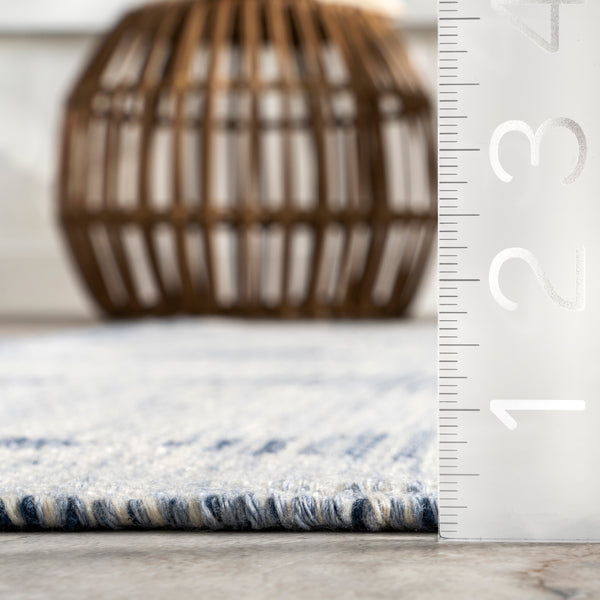 Nuloom Catja Geometric Indoor/Outdoor Area Rug Blue