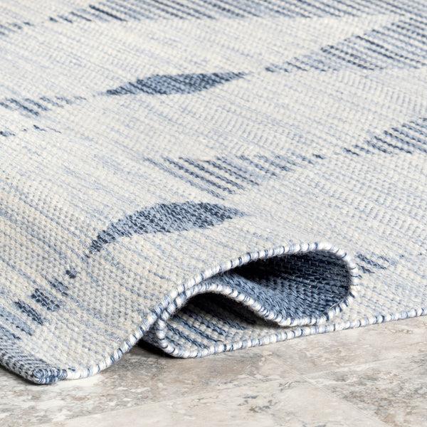 Nuloom Catja Geometric Indoor/Outdoor Area Rug Blue