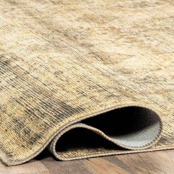 Nuloom Chana Printed Framed Trellis Flatweave Beige