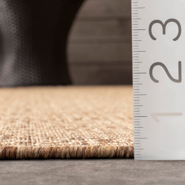 Nuloom Chandler Elegant Indoor/Outdoor Area Rug Beige