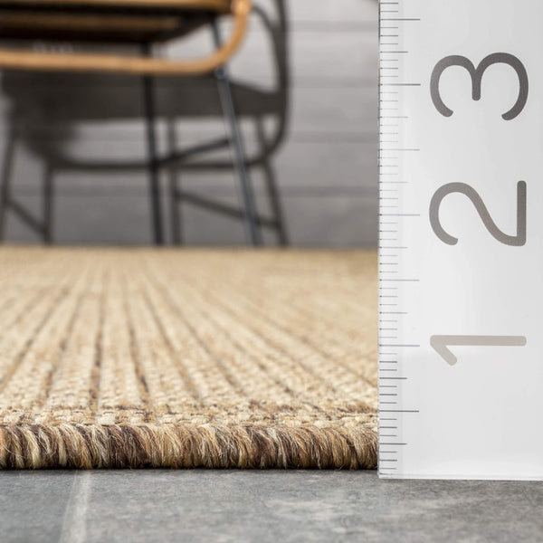 Nuloom Clara Tribal Motif Indoor/Outdoor Area Rug Beige