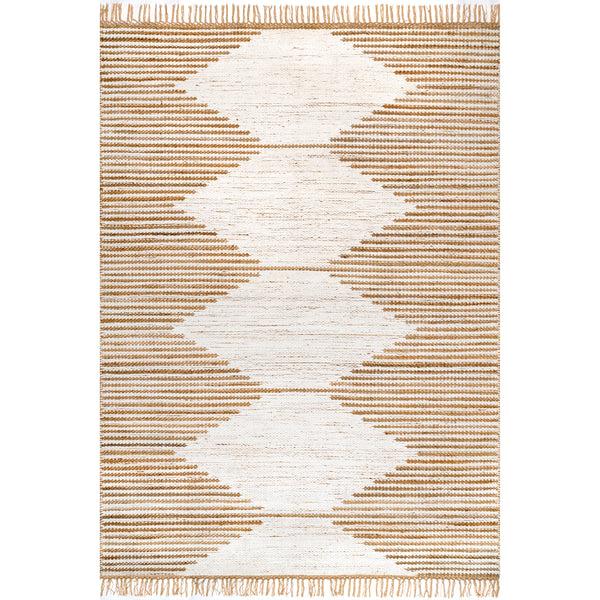 nuloom Clea Hand Woven Geometric Flatweave Tassel Area Rug Natural