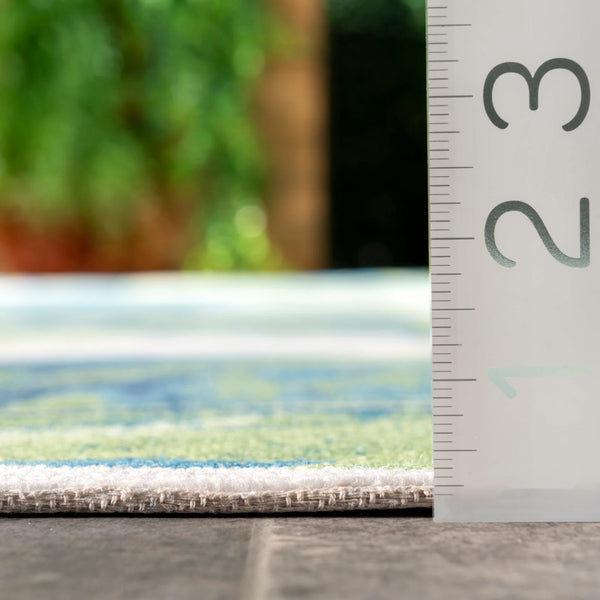 Nuloom Contemporary Floral Lisa Indoor/Outdoor Area Rug Multi