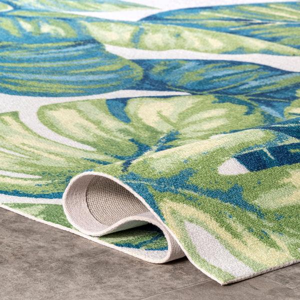 Nuloom Contemporary Floral Lisa Indoor/Outdoor Area Rug Multi