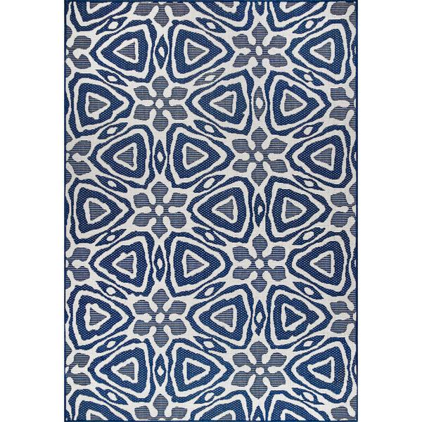 nuloom Dakota Geometric Indoor/Outdoor Area Rug Navy