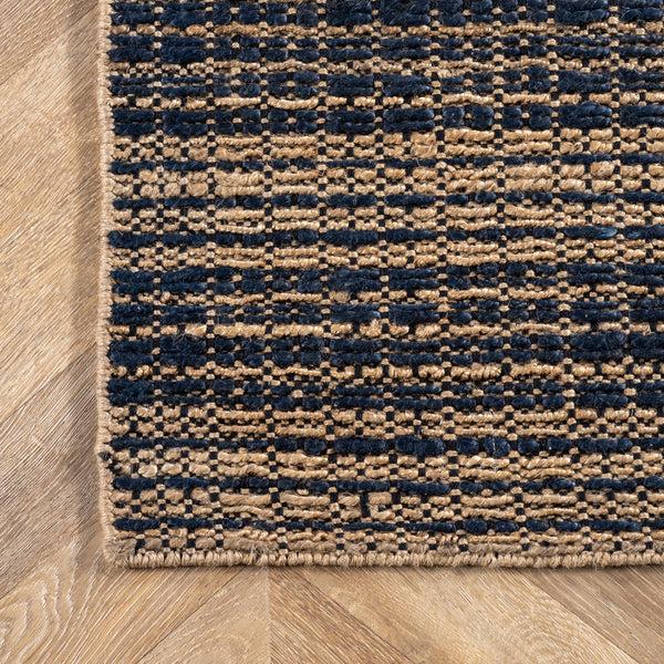Nuloom Danica Hand Woven Plaid Jute Area Rug Natural