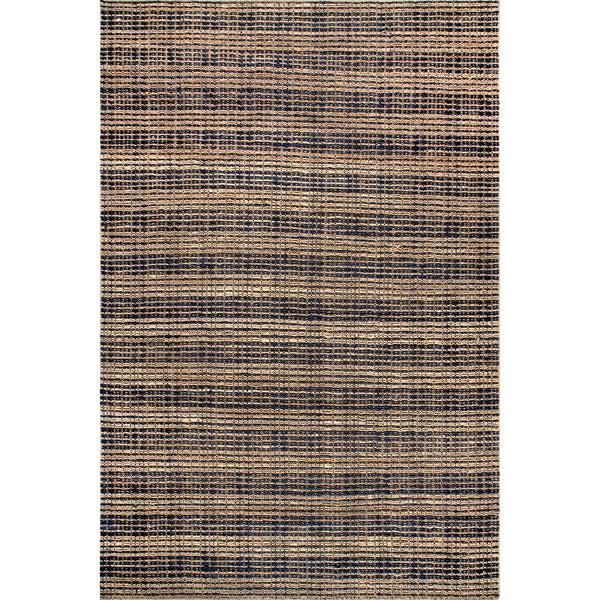 nuloom Danica Hand Woven Plaid Jute Area Rug Natural