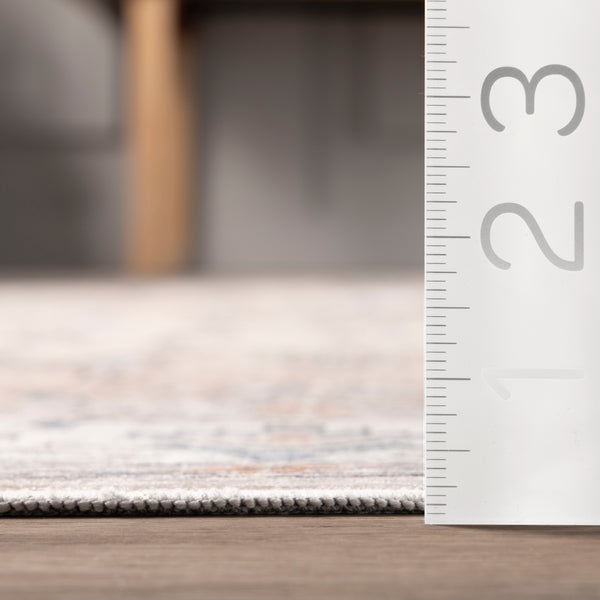 Nuloom Darby Persian Stain Repellent Machine Washable Area Rug Ivory