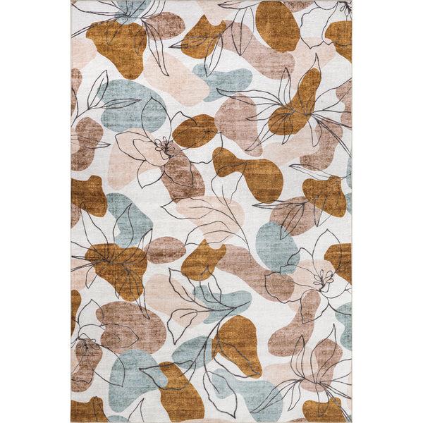 nuloom Deisy Abstract Floral Machine Washable Indoor/Outdoor Area Rug Multicolor