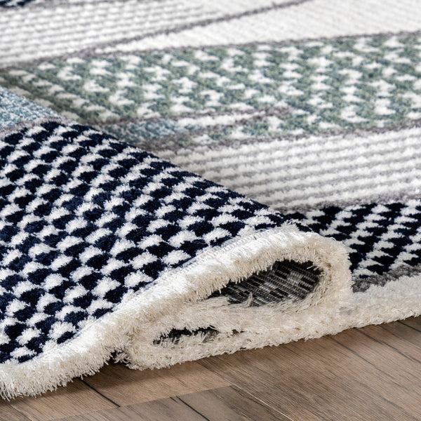 Nuloom Elsha Rocky Mountains Kids Fringe Area Rug Beige