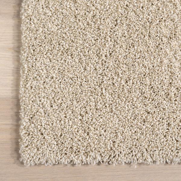 Nuloom Eudora Contemporary Solid Area Rug Beige Ivory