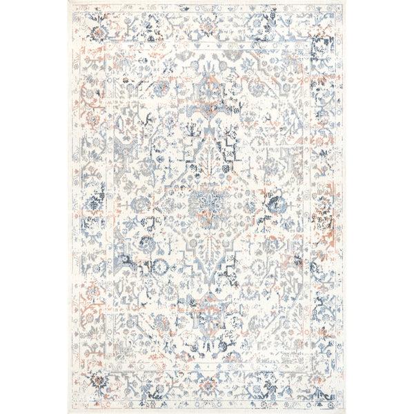nuloom Everlee Faded Persian Machine Washable Area Rug Beige