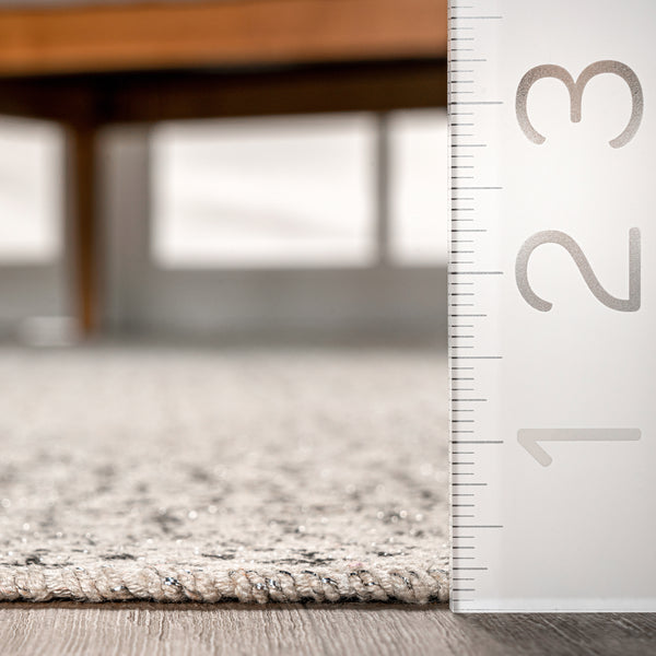 Nuloom Flatweave Rita Moroccan Trellis Area Rug Ivory