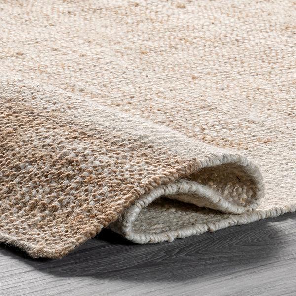 Nuloom Fletcher Casual Jute Middle Tassel Area Rug Natural