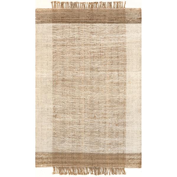 nuloom Fletcher Casual Jute Middle Tassel Area Rug Natural