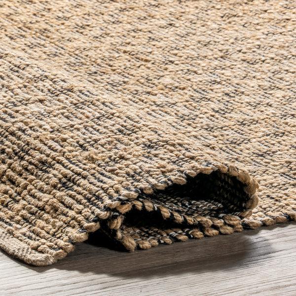 Nuloom Gillie Casual Striped Jute Blend Area Rug Natural