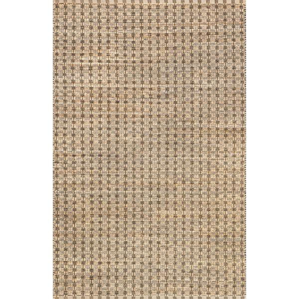 nuloom Gillie Casual Striped Jute Blend Area Rug Natural
