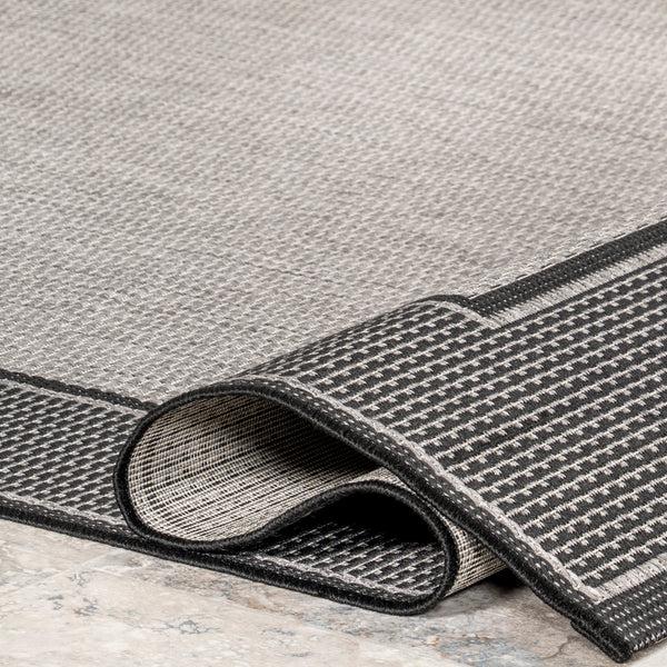 Nuloom Gris Contemporary Indoor/Outdoor Area Rug Gray