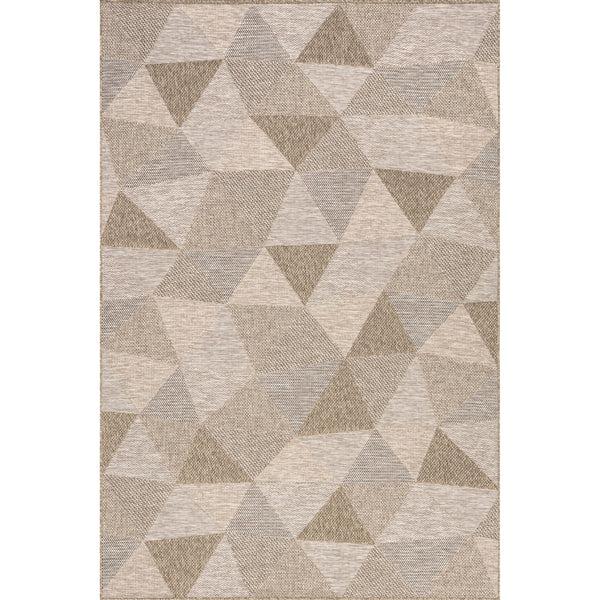 nuloom Guinevere Mosaic Indoor/Outdoor Area Rug Tan