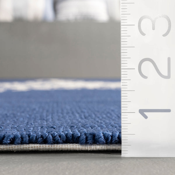 Nuloom Hand Hooked Marine Indoor/Outdoor Area Rug Grey