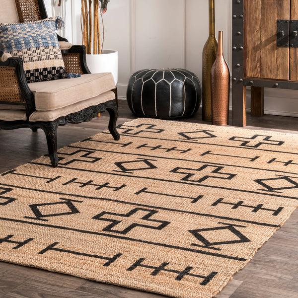 Nuloom Hand Loomed Natural Fiber Barry Area Rug Natural