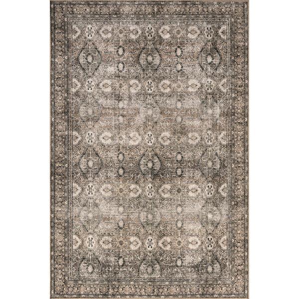 nuloom Hillstone Collection Aether Traditional Vintage Medallion Area Rug Brown