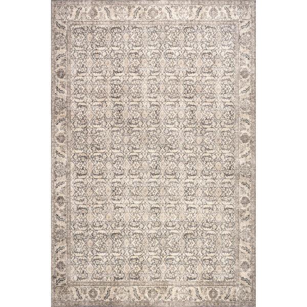 nuloom Hillstone Collection Calantha Traditional Vintage Medallion Area Rug Grey