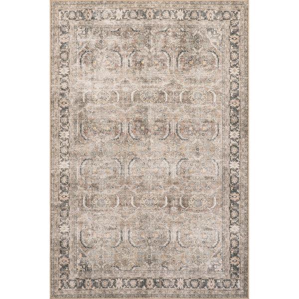 nuloom Hillstone Collection Deidra Traditional Vintage Medallion Area Rug Brown