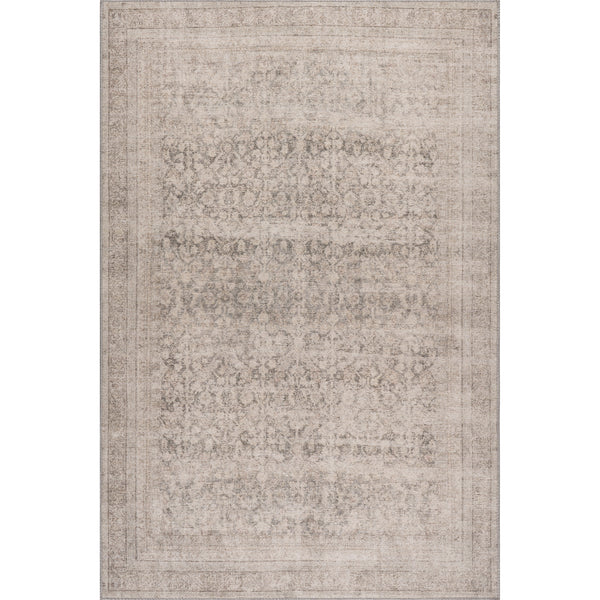 nuloom Hillstone Collection Giorgina Traditional Vintage Medallion Area Rug Grey