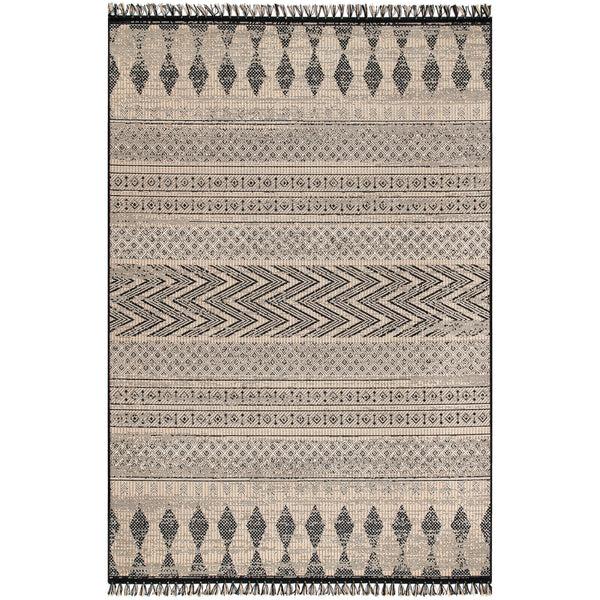 nuloom Indoor/Outdoor Modern Aztec Nicki Area Rug Grey
