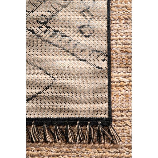 Nuloom Indoor/Outdoor Modern Moroccan Norah Area Rug Ivory