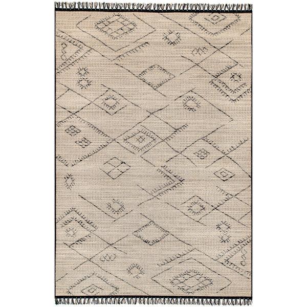 nuloom Indoor/Outdoor Modern Moroccan Norah Area Rug Ivory