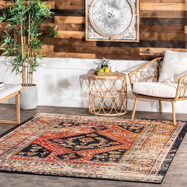 Nuloom Indoor/Outdoor Transitional Floral Jane Area Rug Multi