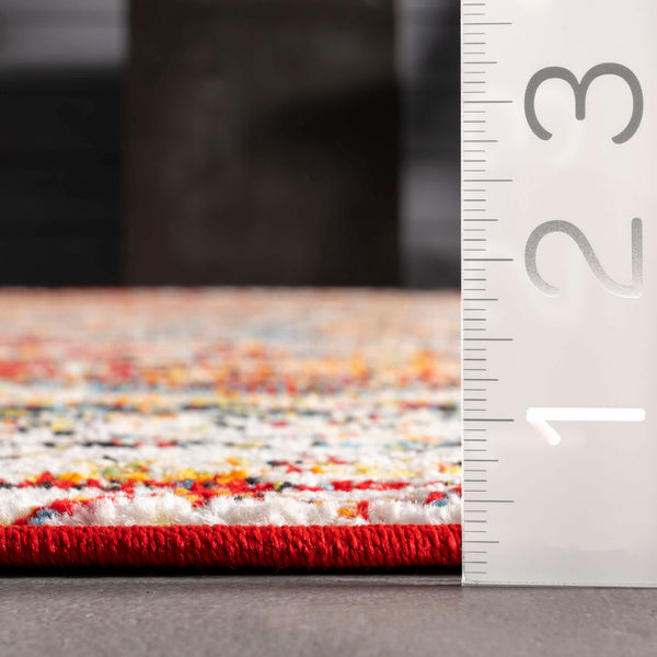 Nuloom Indoor/Outdoor Transitional Medallion Muriel Area Rug Multi