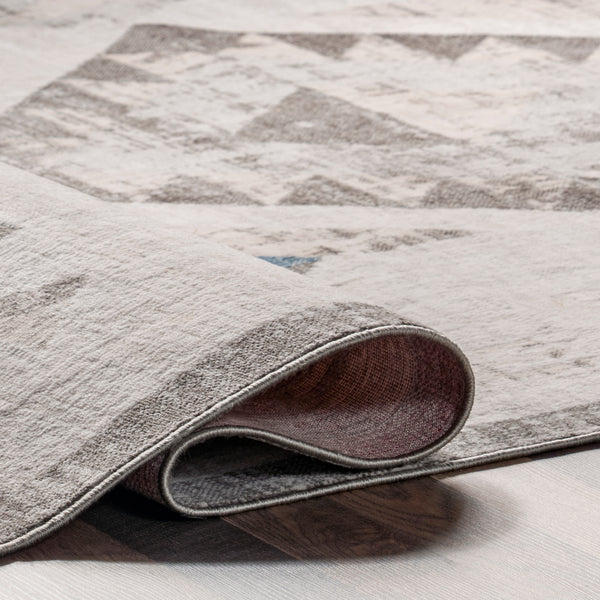 Nuloom Irini Faded Southwestern Machine Washable Area Rug Beige
