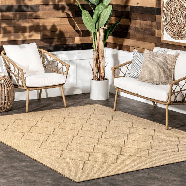 Nuloom Jae Moroccan Indoor/Outdoor Area Rug Natural