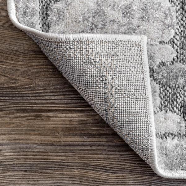 Nuloom Jaycee Textured Stone Indoor/Outdoor Area Rug Grey